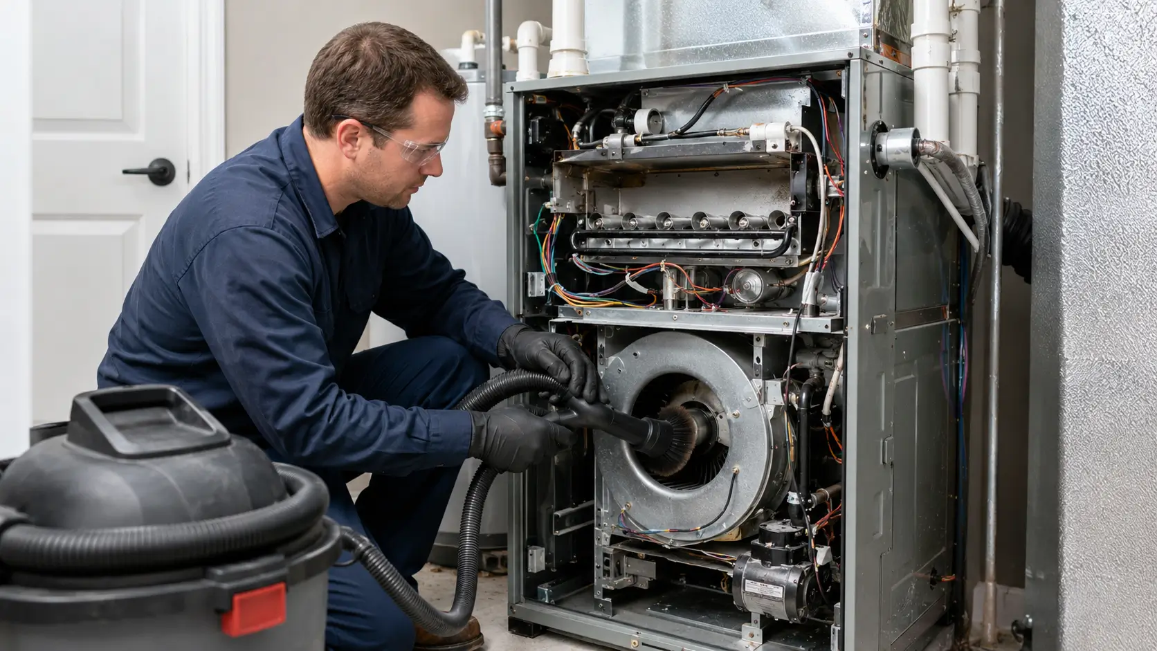 complete furnace system cleaning