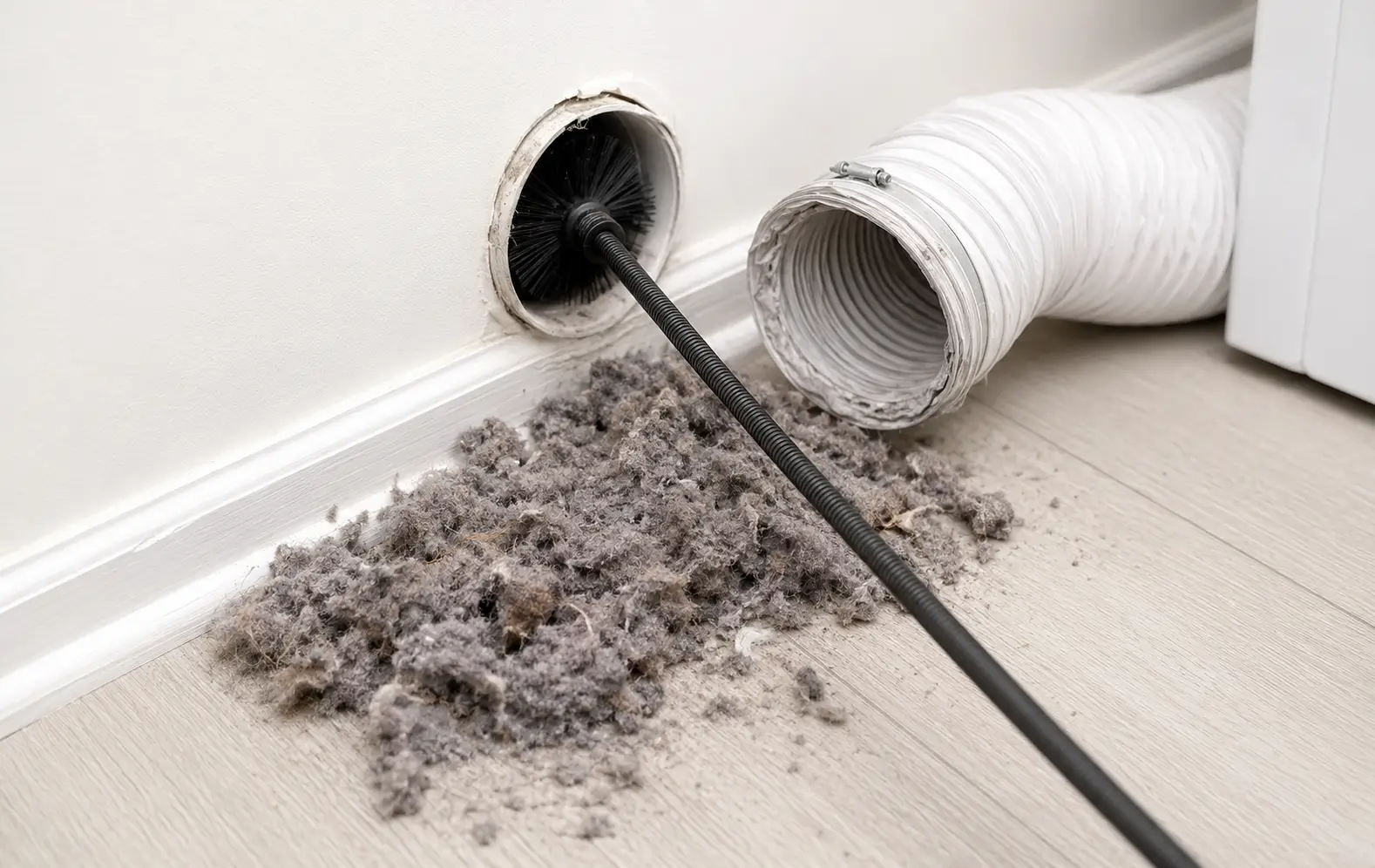 dryer lint cleaning
