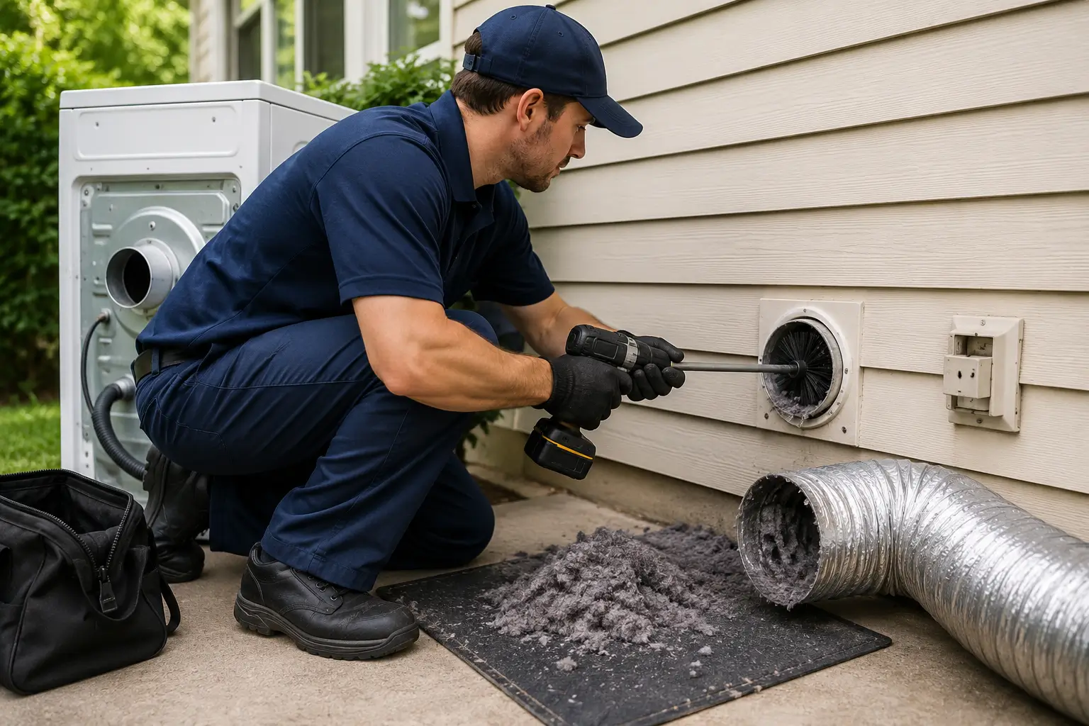 dryer and vent cleaning service