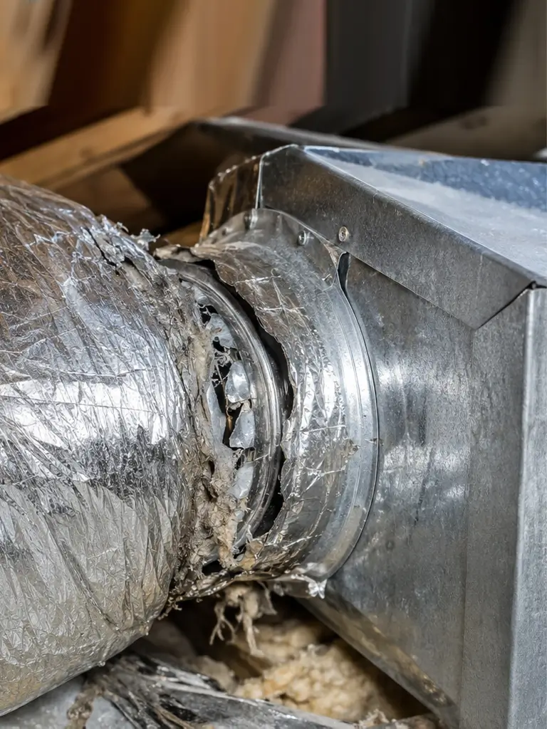 duct sealing before repair