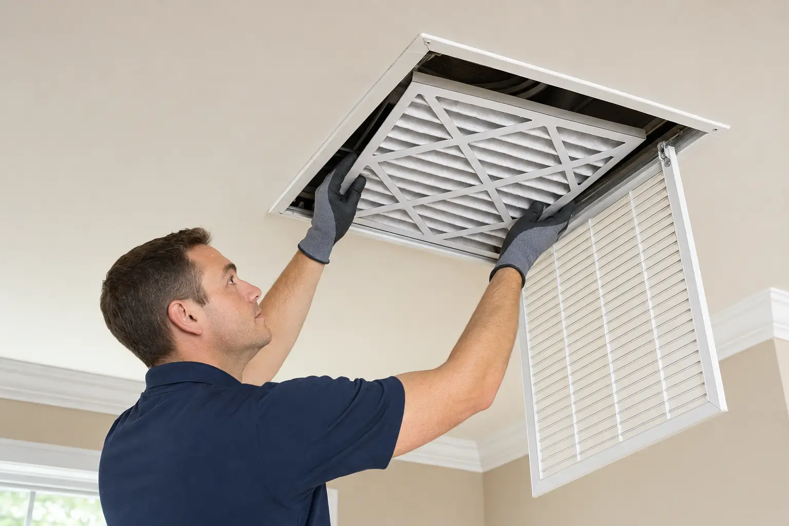 professional air filter replacement