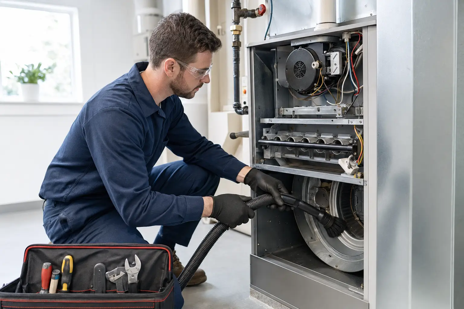residential furnace cleaning service